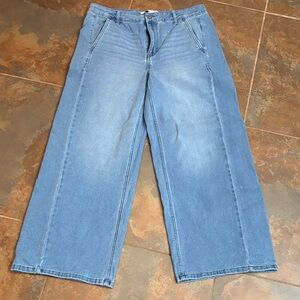 Celebrity Pink Light Blue Flare Jeans size 15/32
